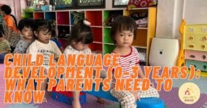 พัฒนาการทางภาษาของเด็ก (0–3 ปี)