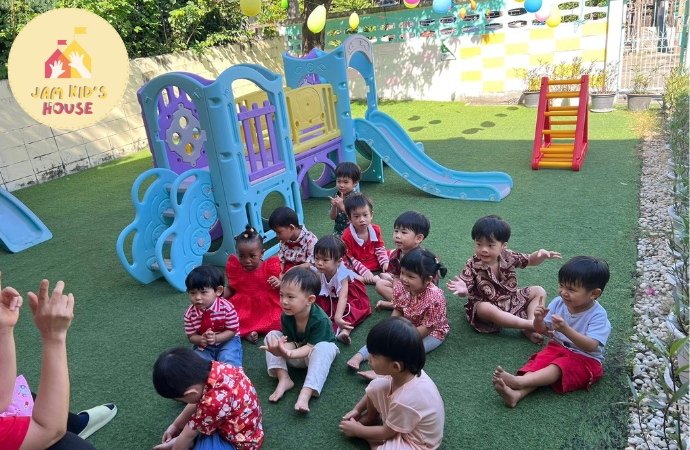 เด็กๆ ขณะเรียนในชั้นเรียน