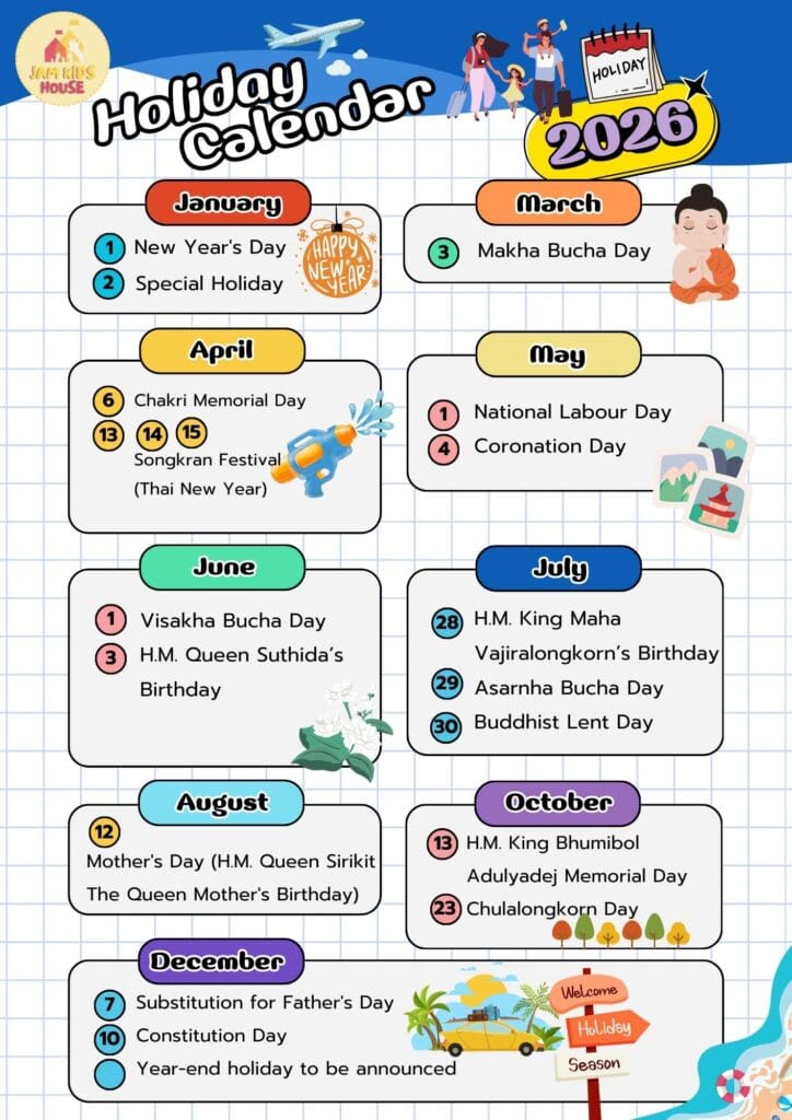 School Calendar & Holidays 2026